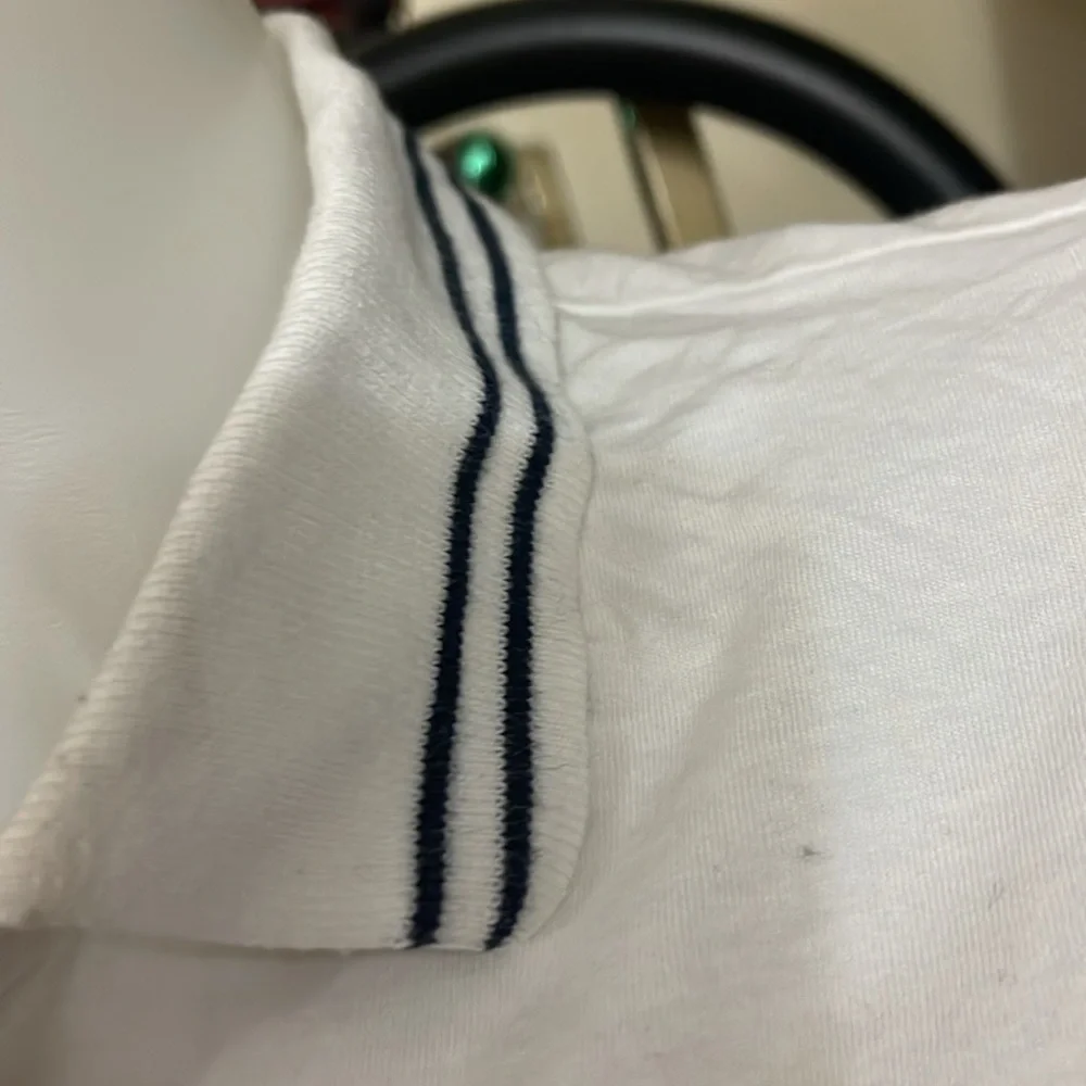 Gucci Rare vintage Double GG logo White Cotton Shirt Small